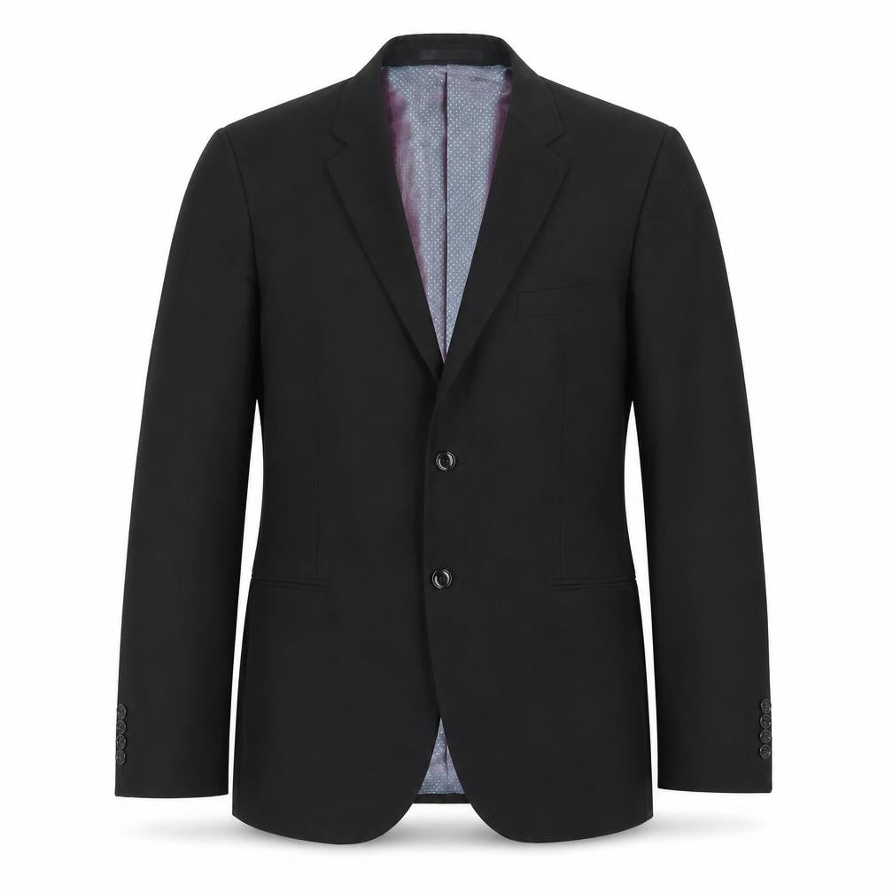 Ciro Citterio Men's Black 36 Regular Fit Blazer