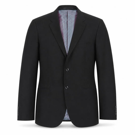 Ciro Citterio Men's Black 36 Regular Fit Blazer