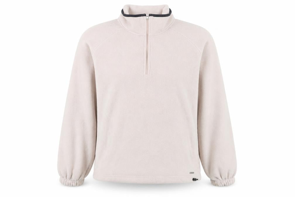 Hollister Women's Beige Pullover Sweatshirt S