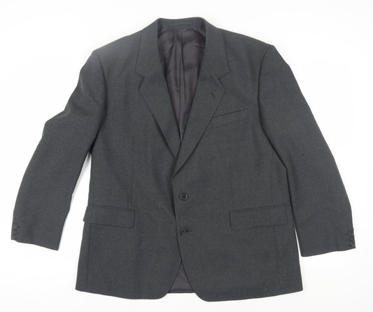 Executex Men's Grey Blazer Size 46S Formal