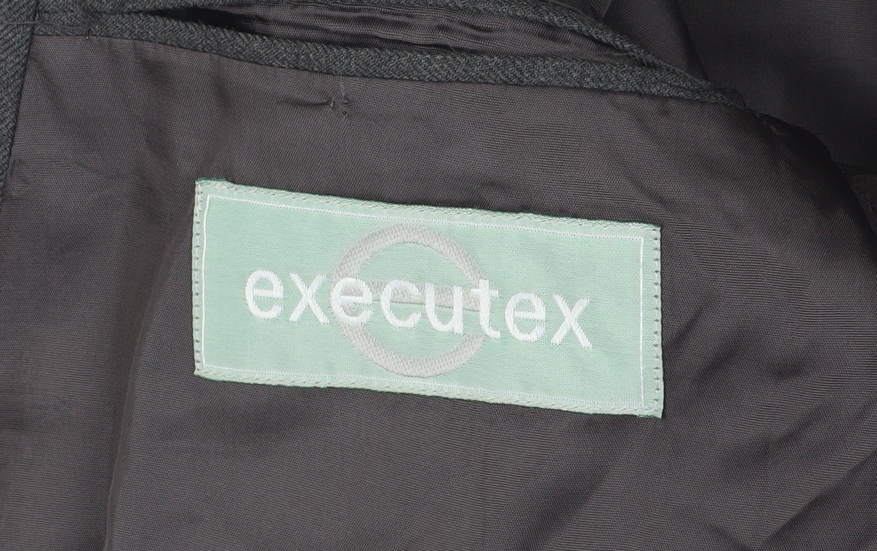 Executex Men's Grey Blazer Size 46S Formal