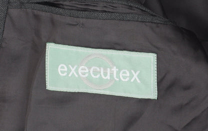 Executex Men's Grey Blazer Size 46S Formal