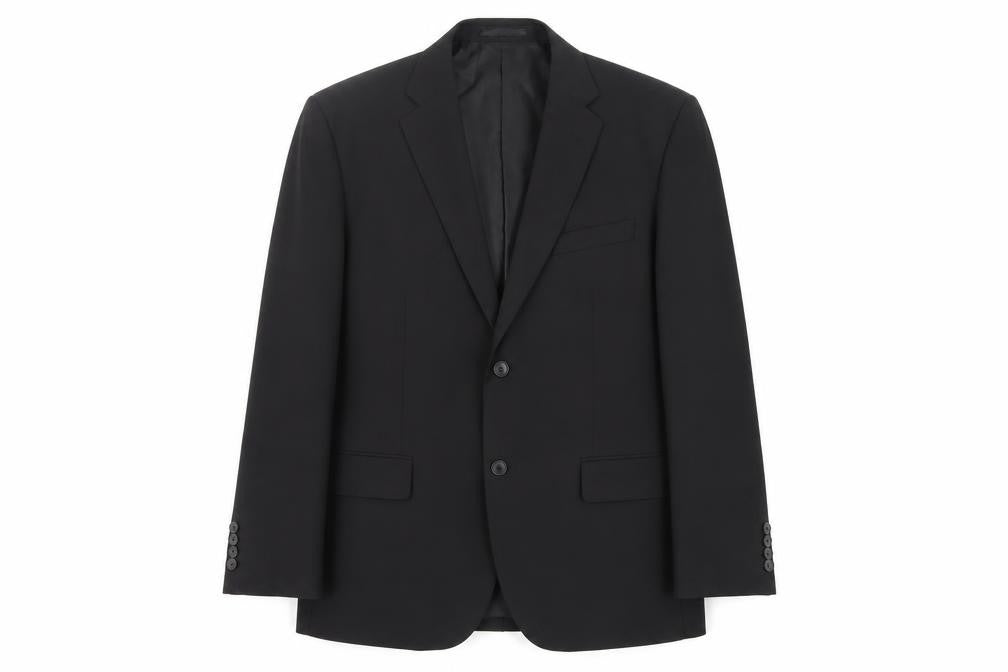 John Lewis Men's Black Blazer, Regular Fit 40S