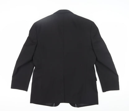 John Lewis Men's Black Blazer, Regular Fit 40S