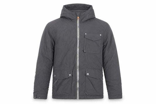 Bench Men's Grey parka Jacket Size S