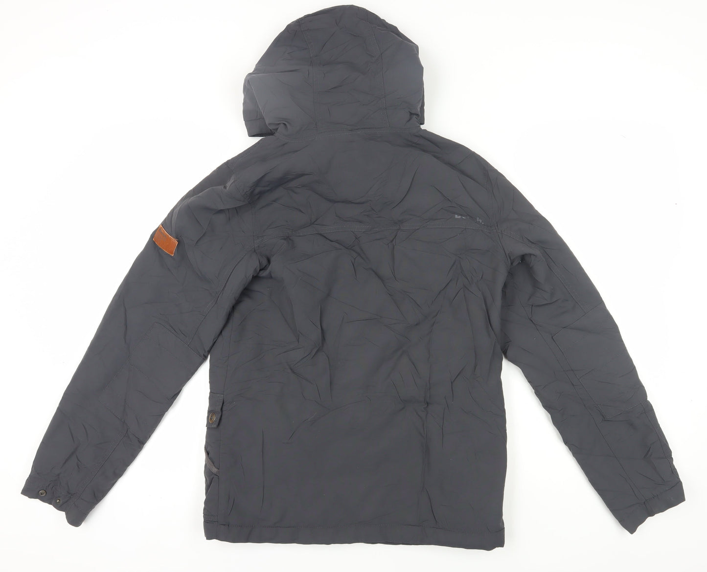 Bench Men's Grey parka Jacket Size S