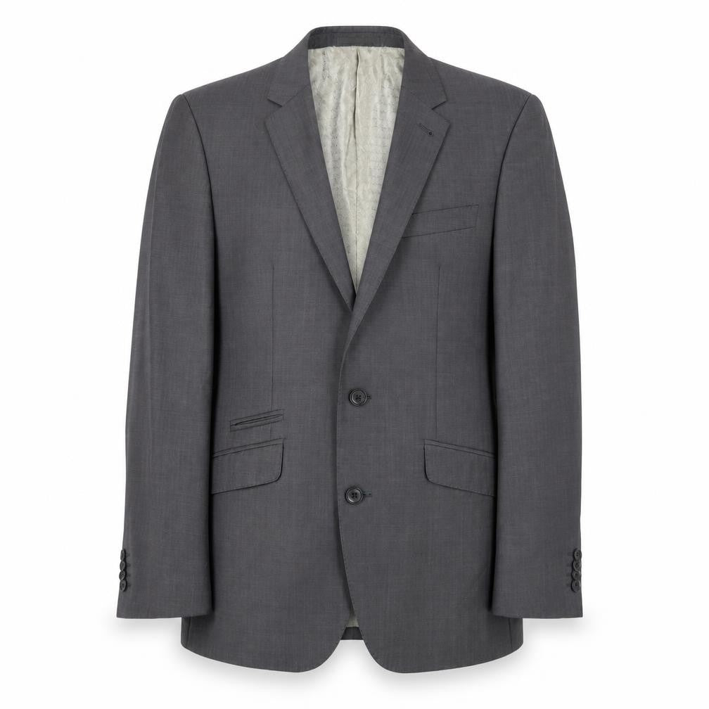 Next Men's Grey Blazer Single-Breasted 38S