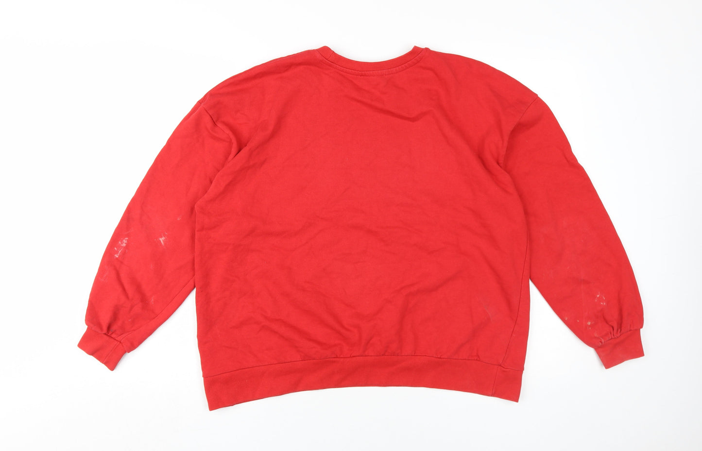 Pacific Republic Red Women's Pullover Sweatshirt, St Louis Size S