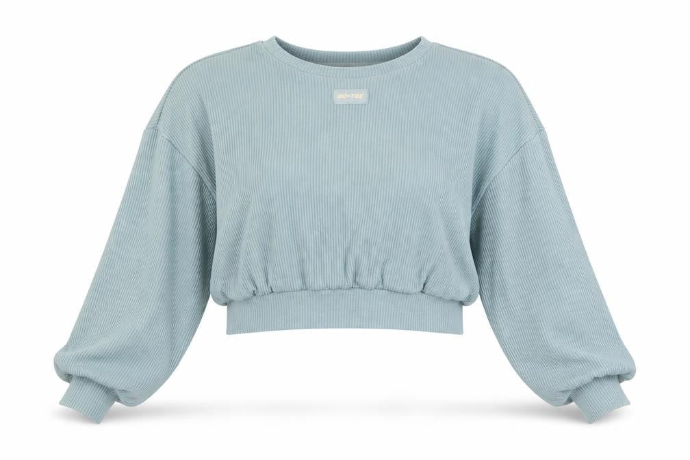 BO+TEE Womens Blue Pullover Sweatshirt L