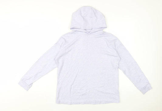 Marks & Spencer Teens Purple Pullover Hoodie Size 16
