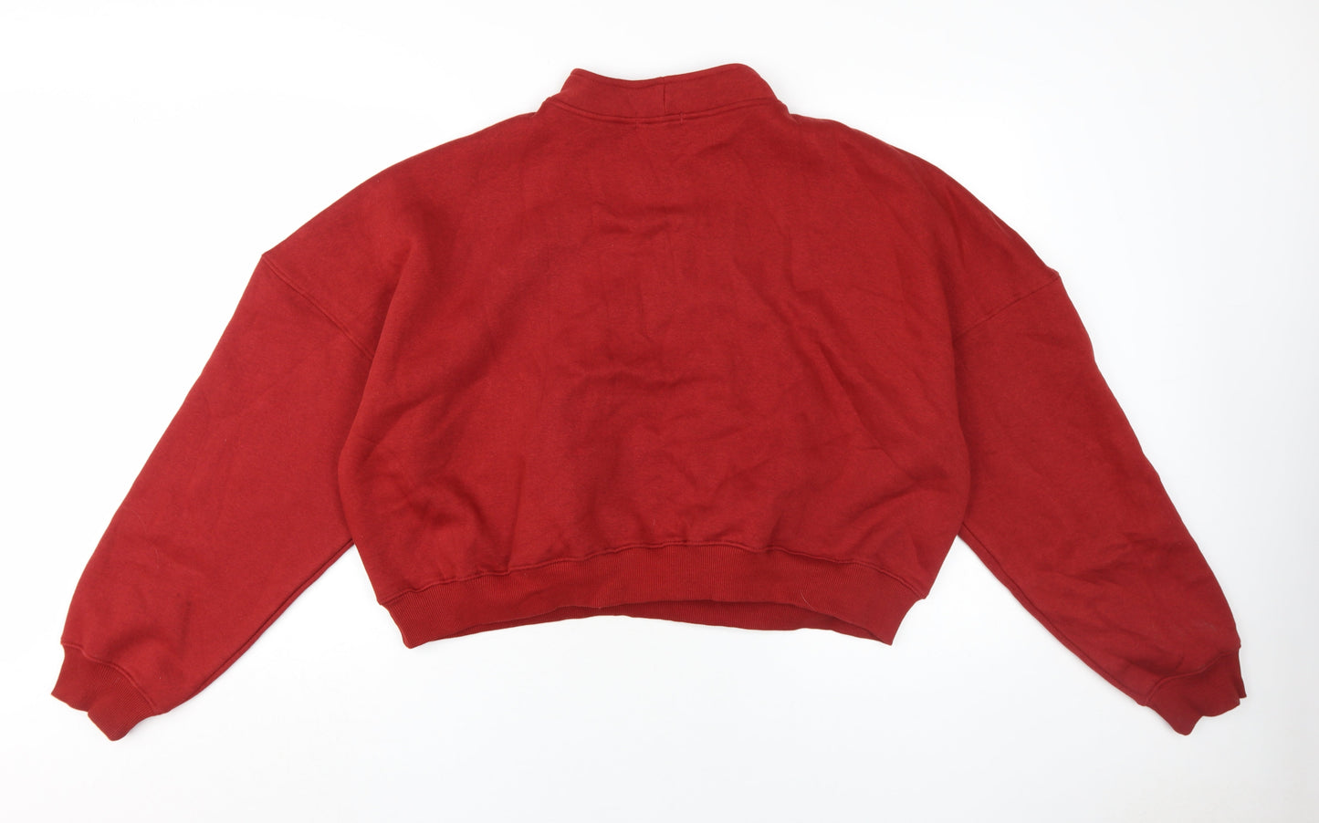 PrettyLittleThing Women's Red Pullover Sweatshirt L