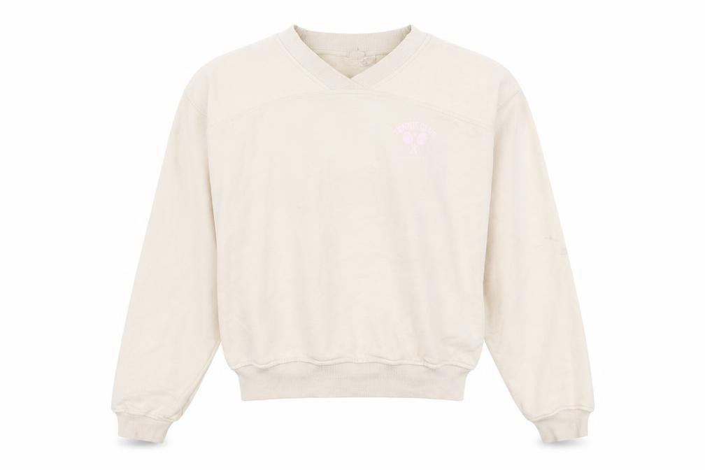 H&M Women's Beige Pullover Sweatshirt - Size S