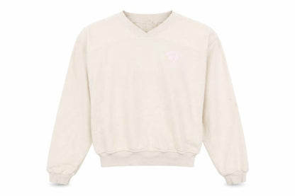 H&M Women's Beige Pullover Sweatshirt - Size S