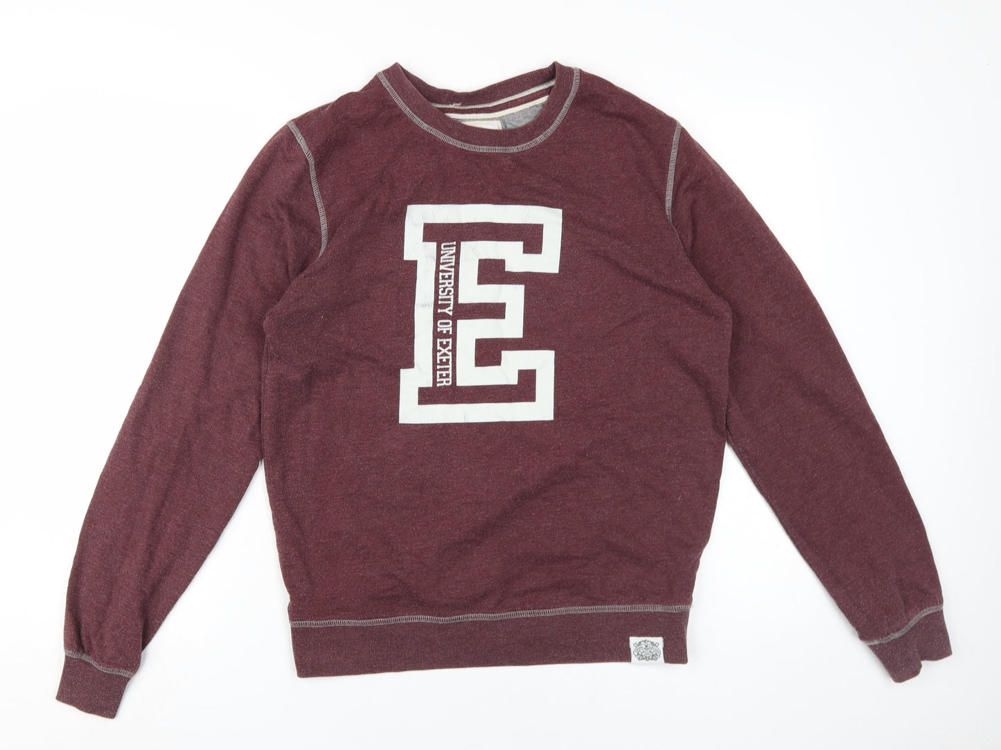 Epona Men's Red Pullover Sweatshirt, M, University Style
