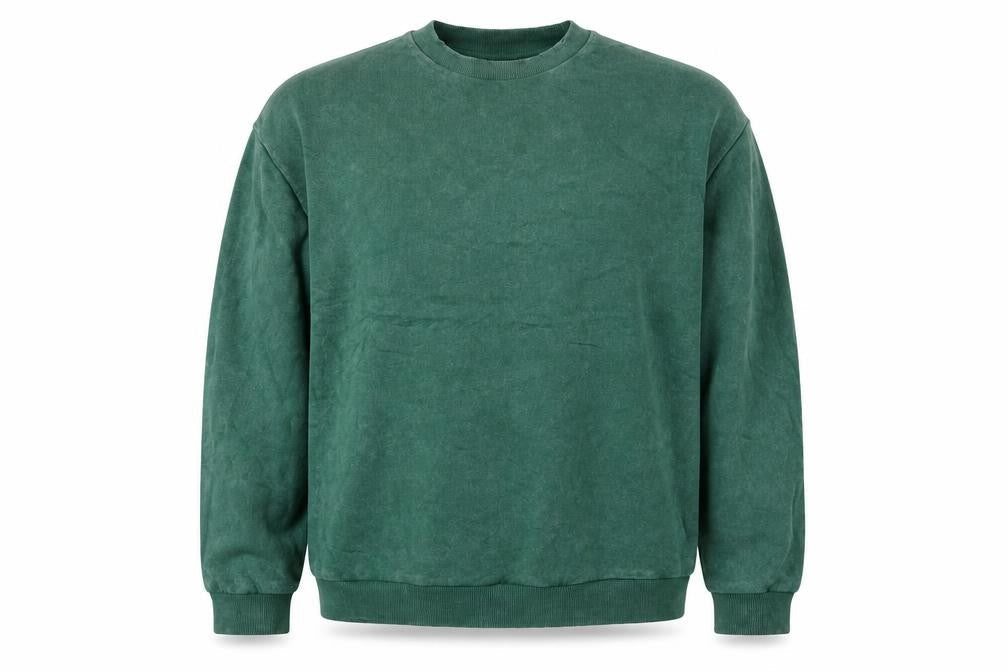 ASOS Men's Green Crew Neck Pullover Sweatshirt M