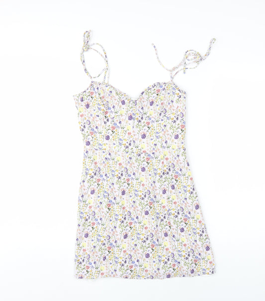Wilfred Women's Floral Slip Dress, Multicoloured, Size 8