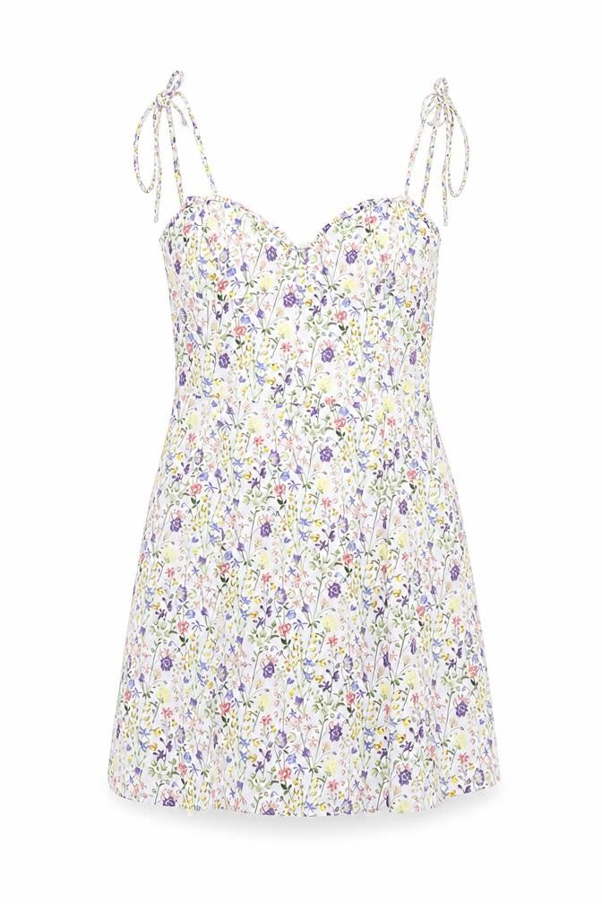 Wilfred Women's Floral Slip Dress, Multicoloured, Size 8