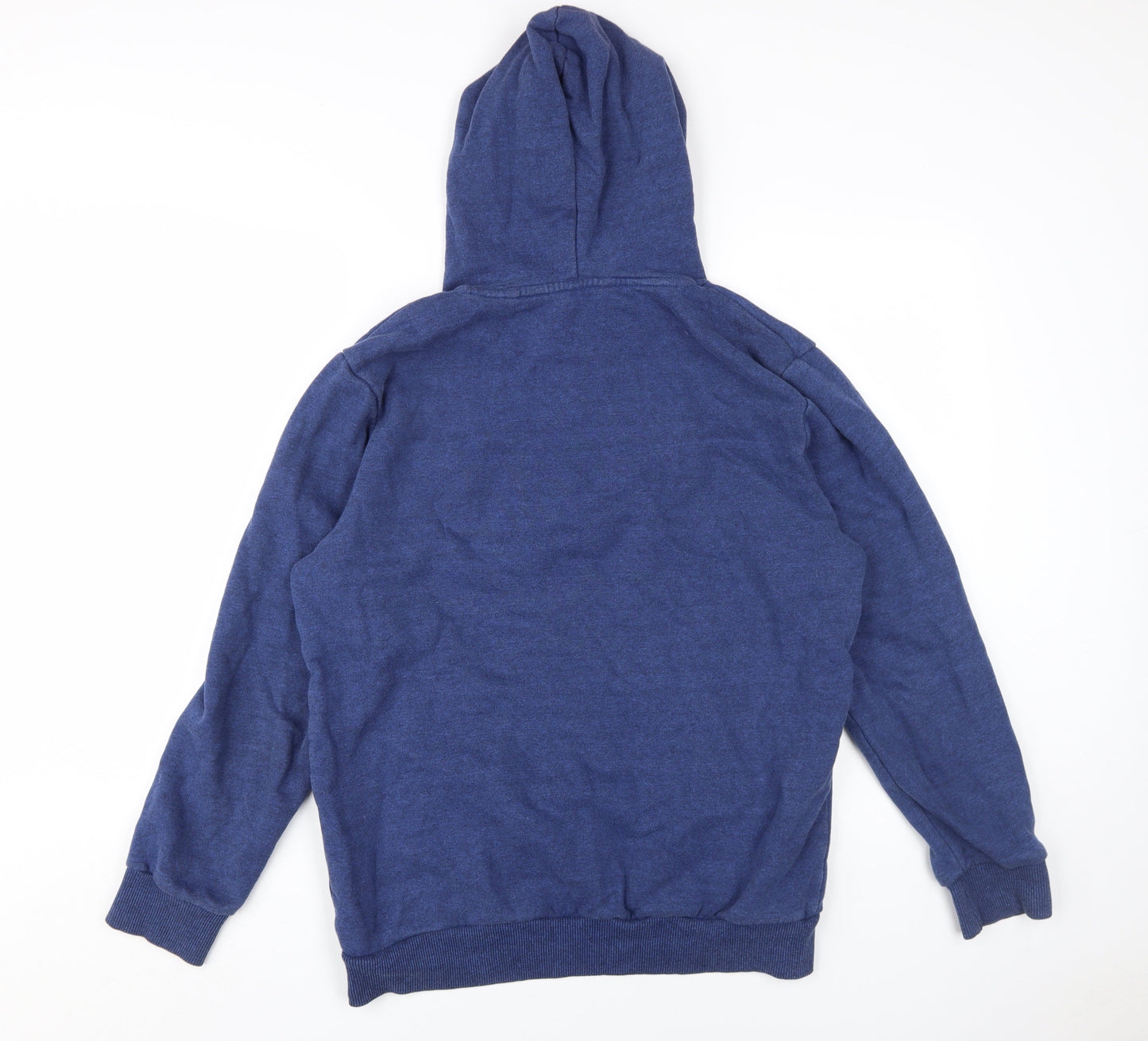 Next Men's Blue Medium Pullover Graphic Hoodie