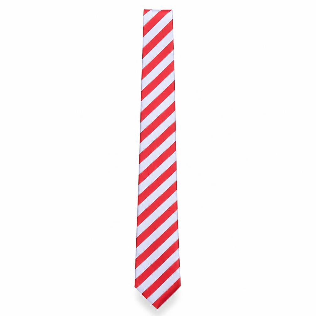 Simon Carter Red Striped Silk Men's Tie