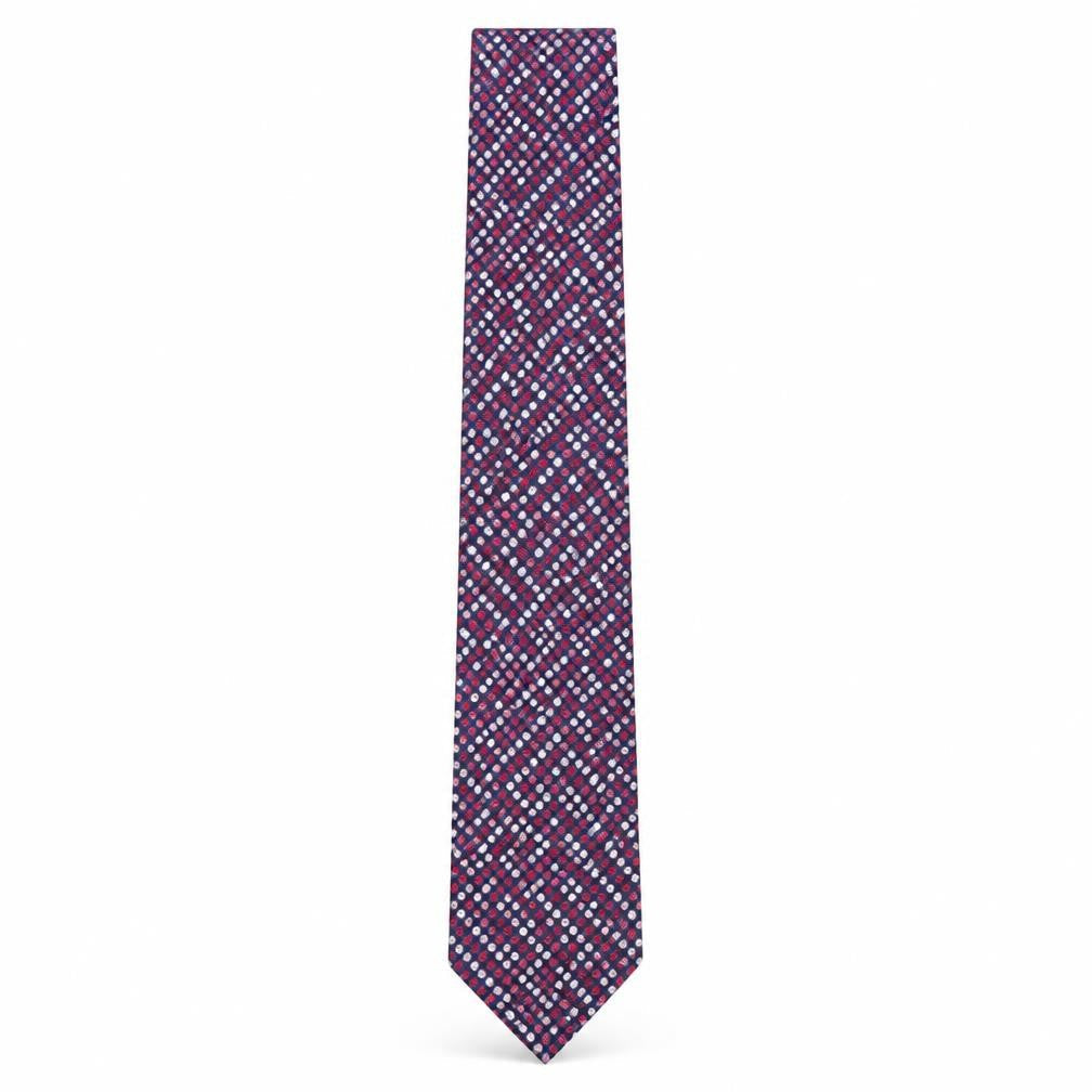 Sartorial Men's Multicoloured Silk Geometric Designer Tie