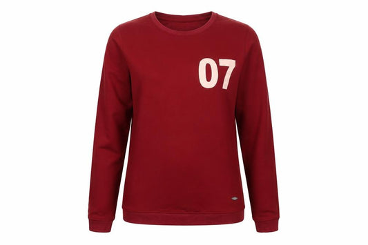 Metronaut Unisex Red Pullover Sweatshirt S