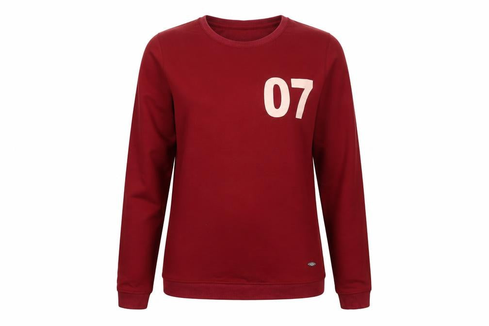 Metronaut Unisex Red Pullover Sweatshirt S