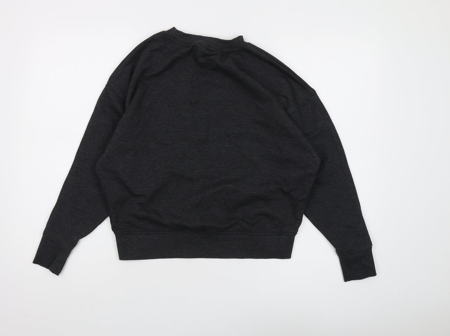 Next Petite Women's Black Pullover Sweatshirt XS