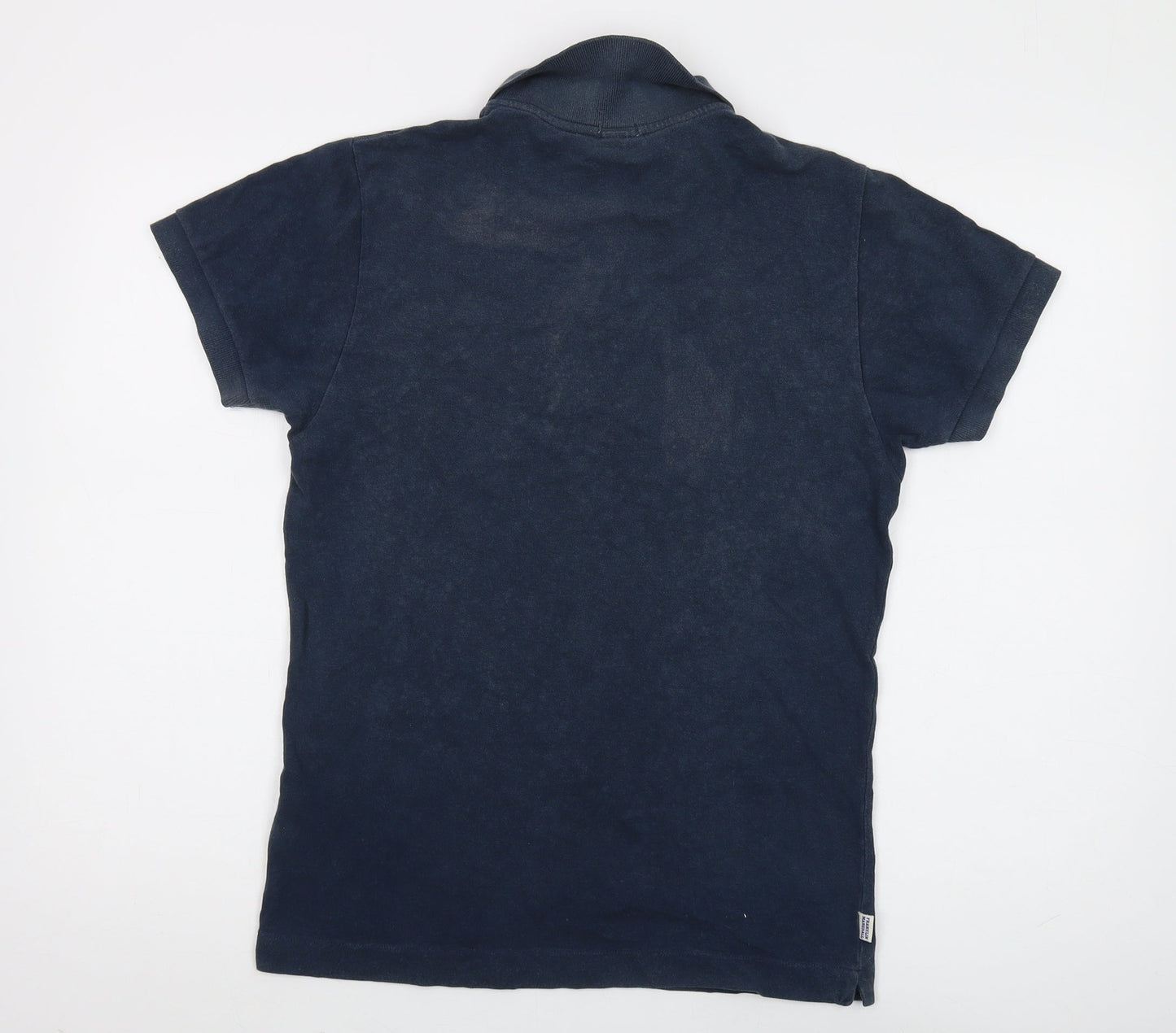 Franklin & Marshall Men's Blue Slim Fit Polo M