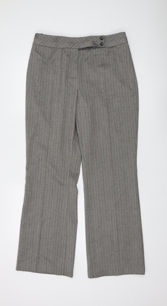 Marks and Spencer Women's Grey Dress Pants Size 14