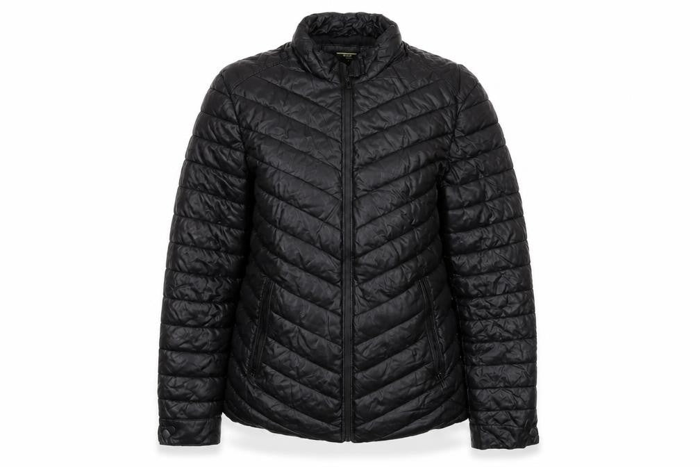Koton Women's Black Puffer Jacket M - Mid-Length