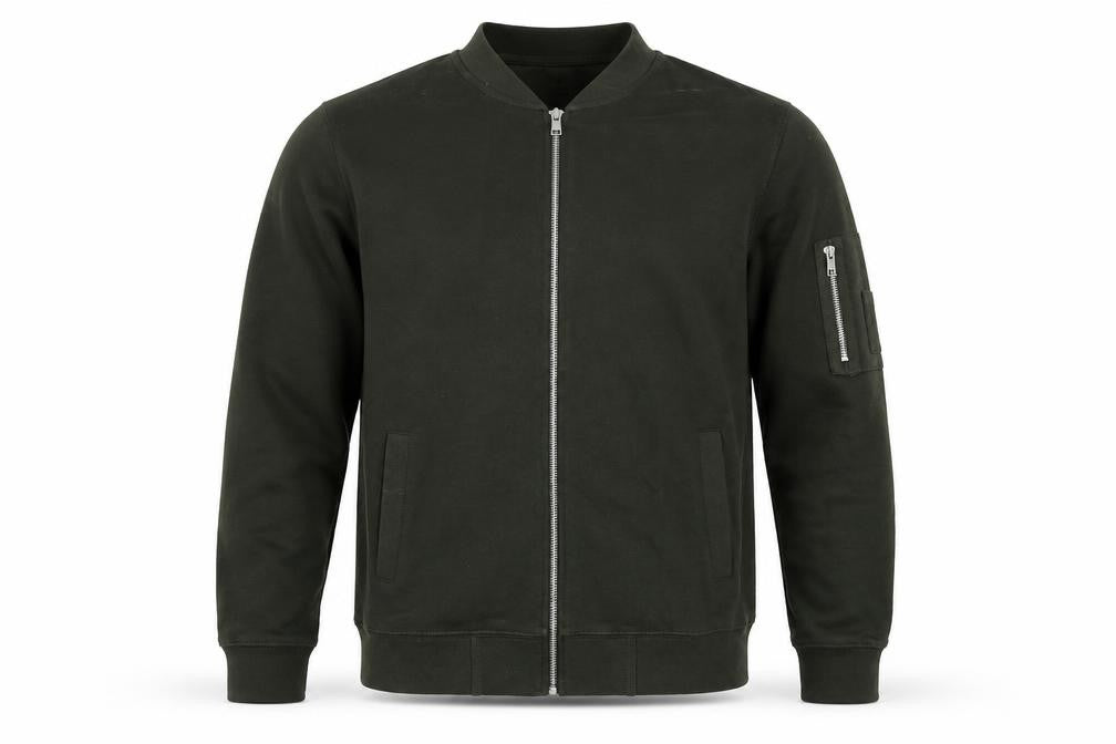 ASOS Men's Green Full-Zip Sweatshirt XS