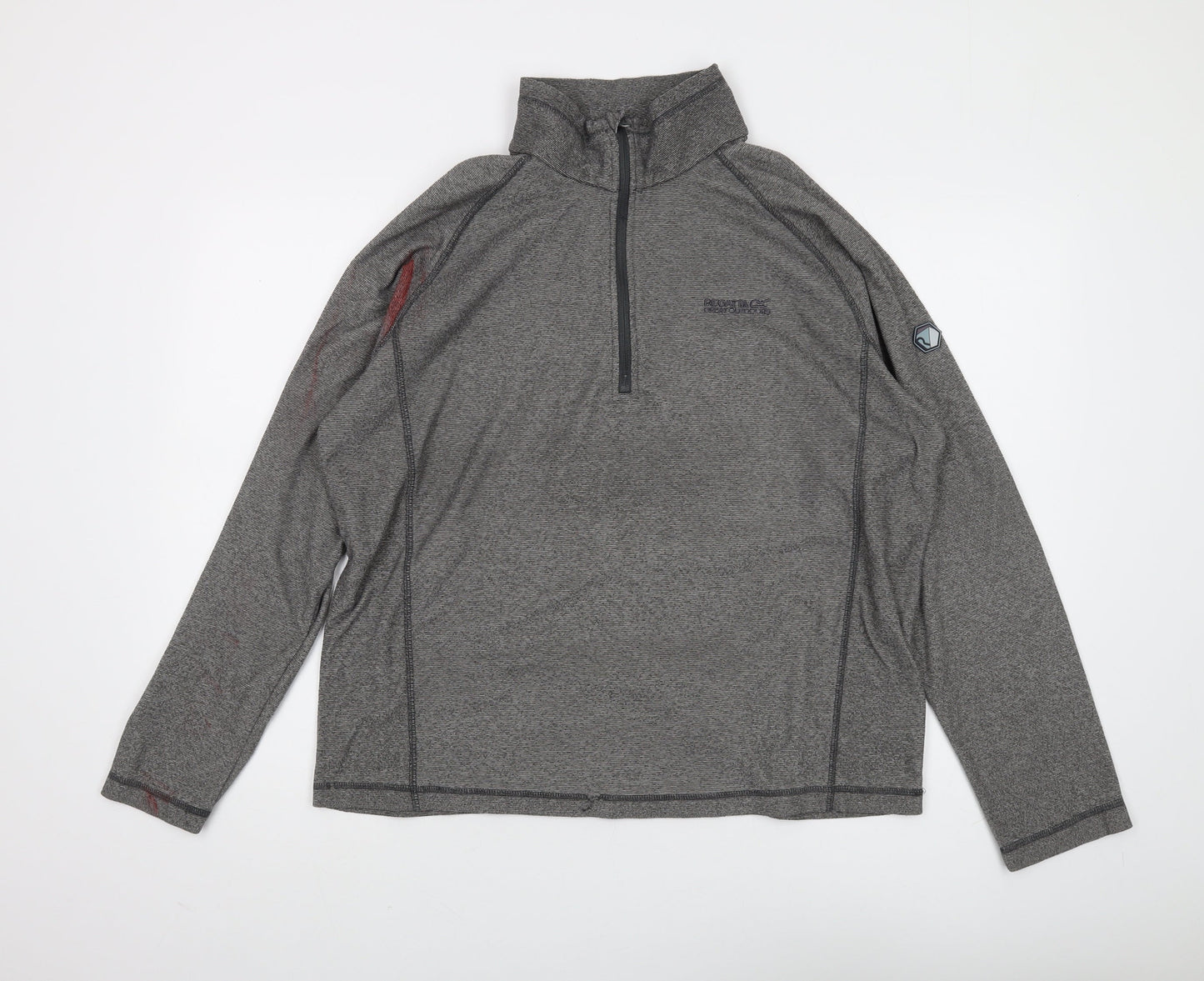 Regatta Men's Grey XL 1/4 Zip Sweatshirt