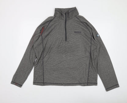 Regatta Men's Grey XL 1/4 Zip Sweatshirt