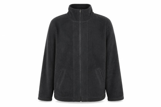 Cotswold Collections Black Full Zip Fleece Sweatshirt L