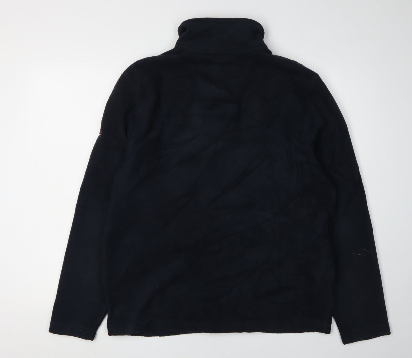 Maine New England Men's Black 1/2 Zip Sweatshirt, Size S