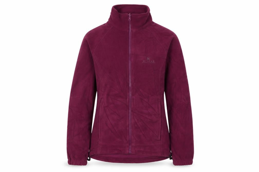 Hi Gear Women's Purple Fleece Jacket Size 10