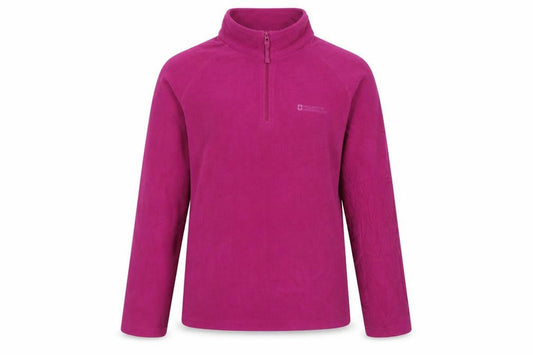 Mountain Warehouse Women's Purple Fleece Pullover UK 14
