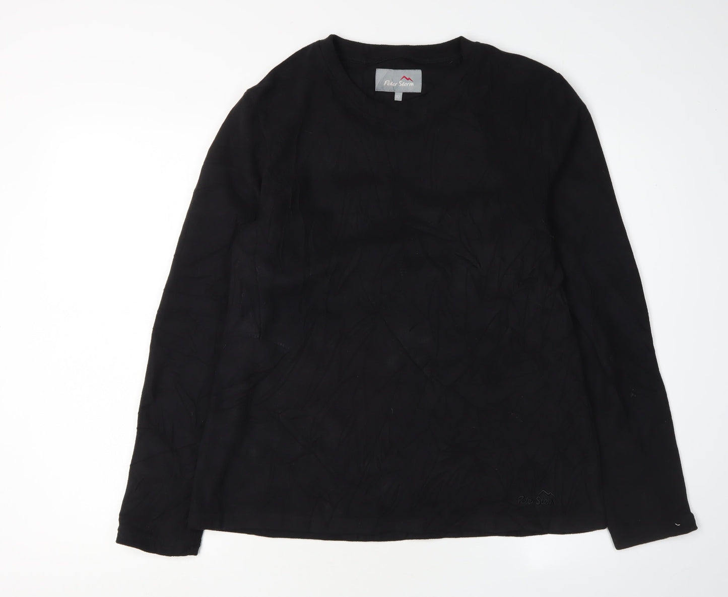 Peter Storm Women's Black Sweatshirt Size 12
