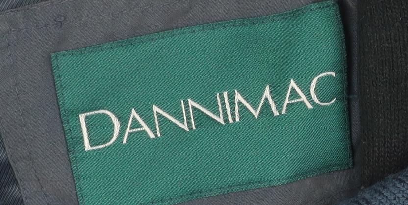 Dannimac Men's Green Jacket M Button-Up, Cotton/Nylon