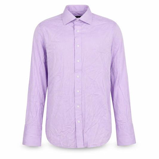 Paul Costelloe Men's Purple Dress Shirt 15.5 Regular Fit