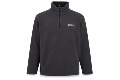 Regatta Men's Black 1/4 Zip Fleece Sweatshirt S