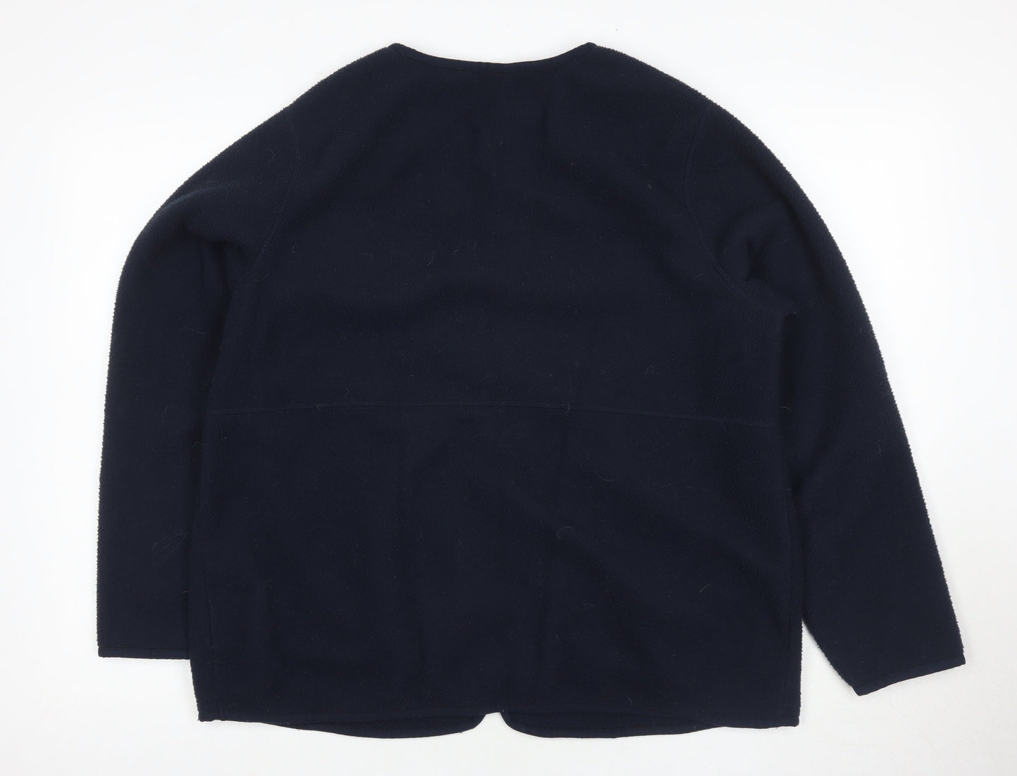 Marks and Spencer Women's Black Wool Jacket L Casual