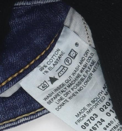 Levi's Women's Blue Skinny Jeans Size 28