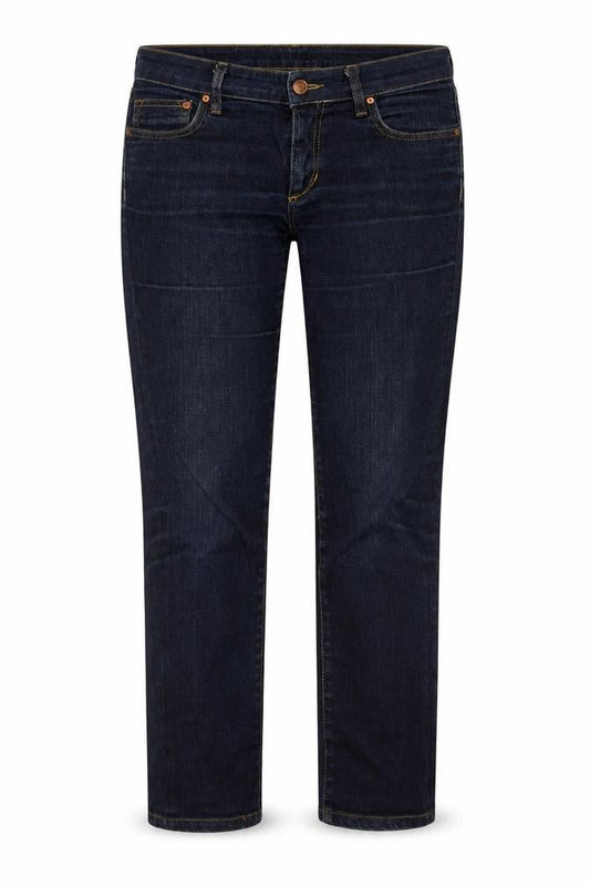 SQIN Women's Slim Fit Dark Blue Denim Jeans Size 1