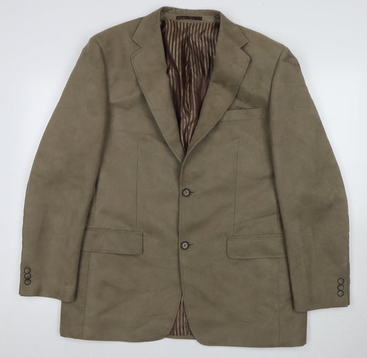Daniel Grahame Men's Brown Blazer - 42R, Classic Style