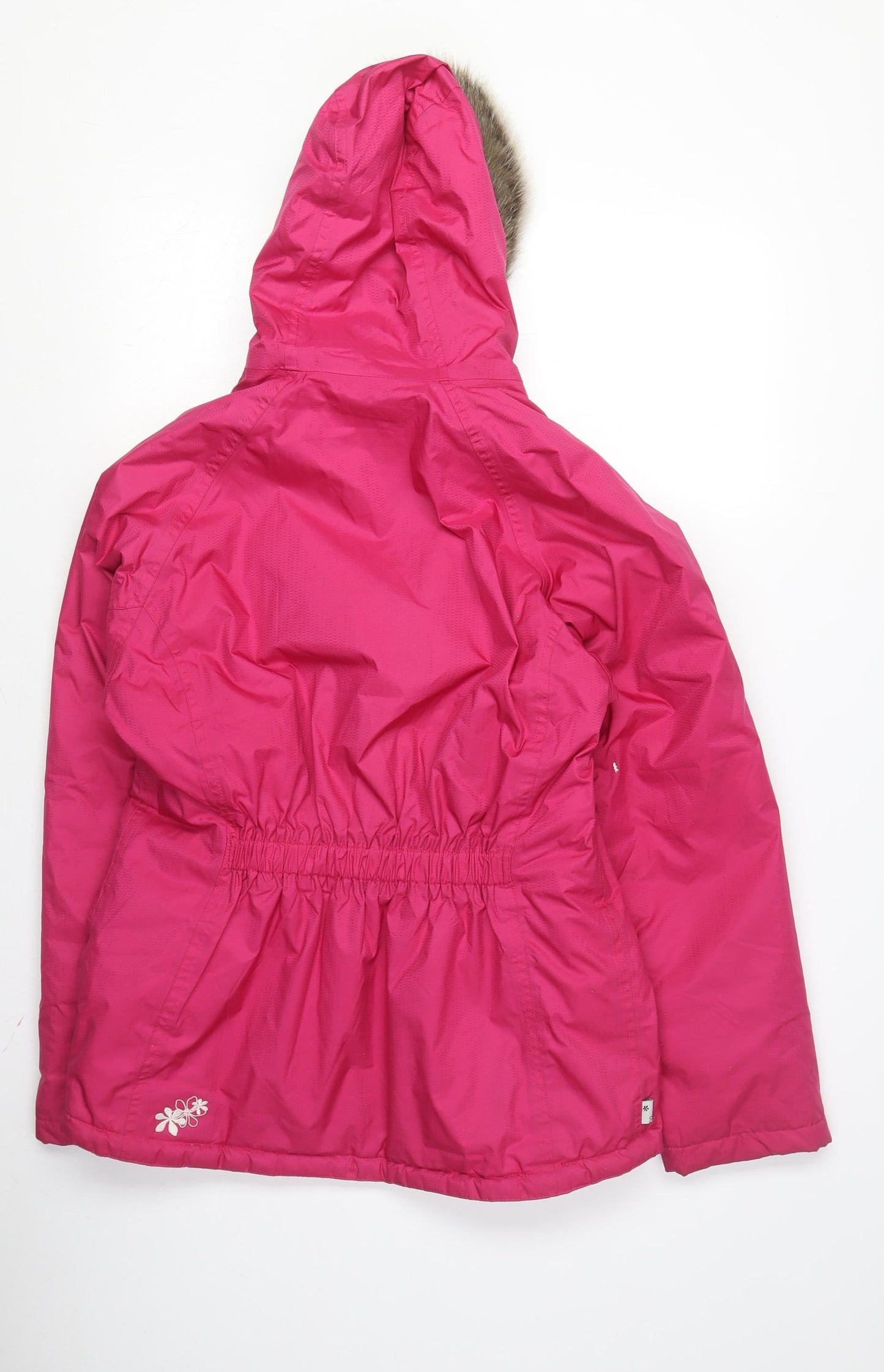 Regatta Women's Pink Waterproof Parka Jacket, Size 12, Hooded