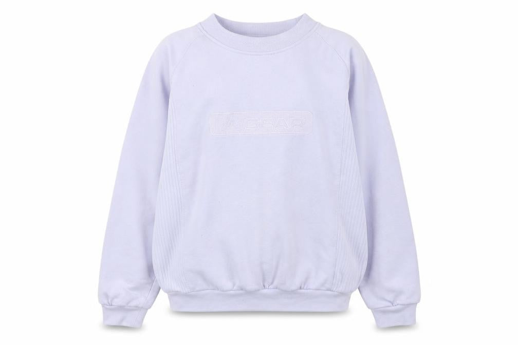 LA Gear Women's Blue Logo Pullover Sweatshirt Size Small