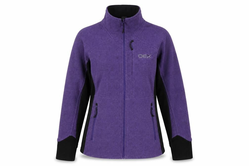 OEX Women's Purple Soft Shell Jacket, Size S