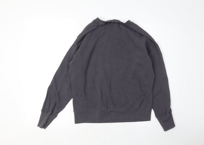 Hush Women's Grey Star Pullover Sweatshirt XS