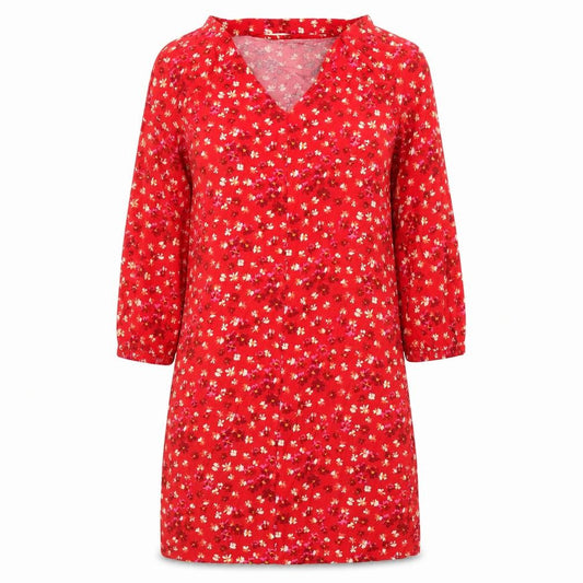 Gap Women's Red Floral Shift Dress XS